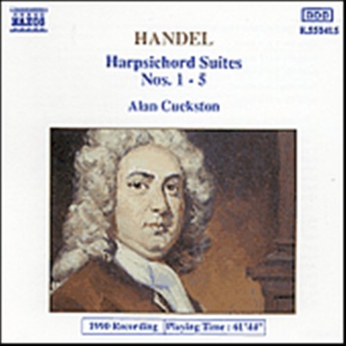 Harpsichord Suites 1-5 - G.F. Handel - Muziek - NAXOS - 4891030504158 - 26 maart 1993