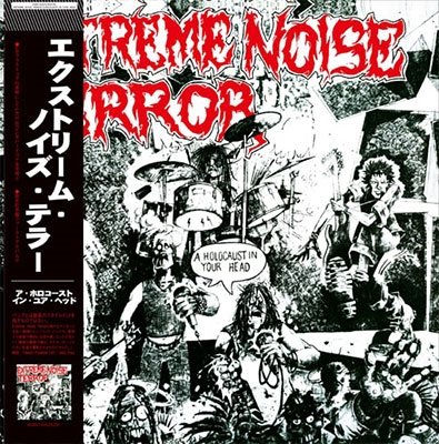 Cover for Extreme Noise Terror · Holocaust In Your Head (LP) [Japan Import edition] (2022)