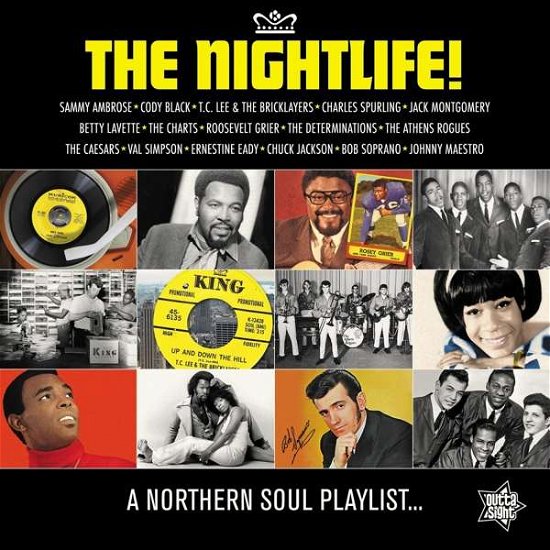 Cover for Nightlife: a Northern Soul Playlist / Various · The Nightlife! - A Northern Soul Playlist (LP) (2019)