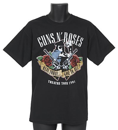 Cover for Guns N' Roses · Here Today &amp; Gone to (T-shirt) [size M] (2008)