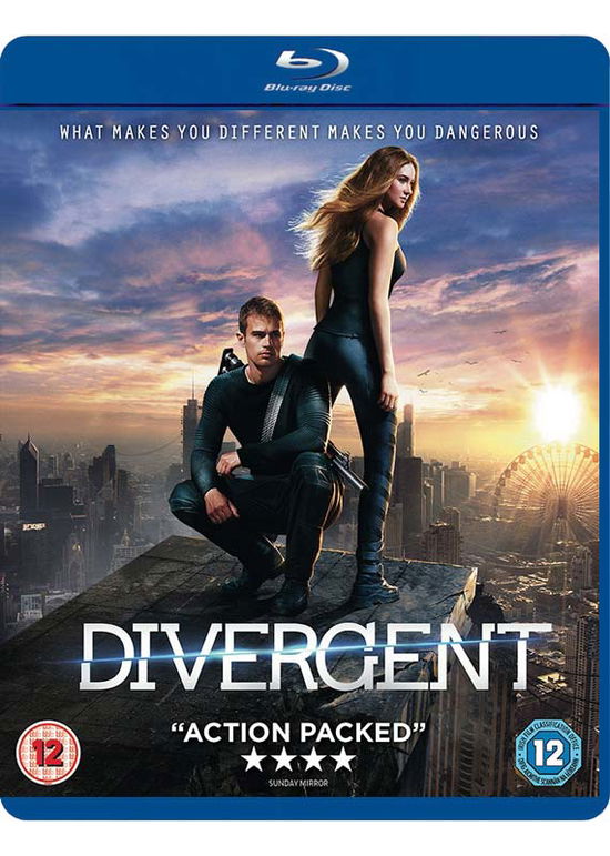 Cover for Divergent BD · The Divergent Series - Divergent (Blu-Ray) (2014)