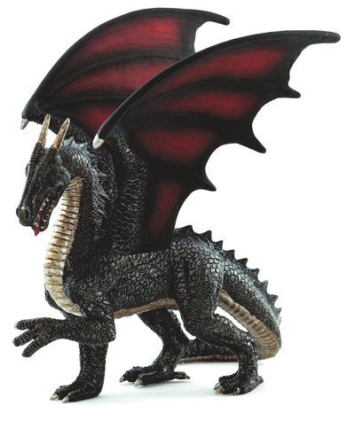 Plastfigur Mojo Ståldrake - Mojo - Produtos - Import for Kids - 5031923872158 - 7 de agosto de 2023