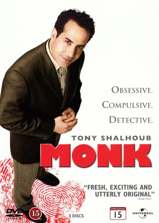 Cover for Monk · Monk Season 1 (DVD) (2011)