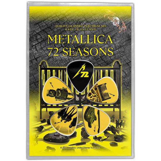 Metallica Plectrum Pack: 72 Seasons - Metallica - Koopwaar -  - 5056365723158 - 