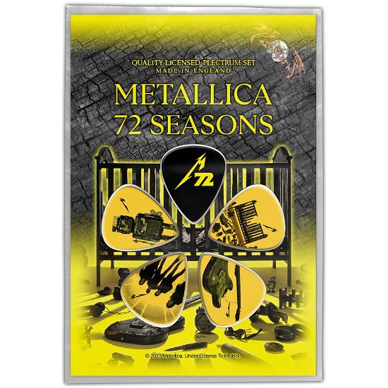 Metallica Plectrum Pack: 72 Seasons - Metallica - Merchandise -  - 5056365723158 - 