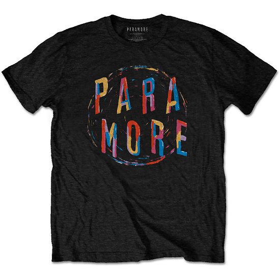 Cover for Paramore · Paramore Unisex T-Shirt: Spiral (T-shirt) [size S] [Black - Unisex edition] (2021)