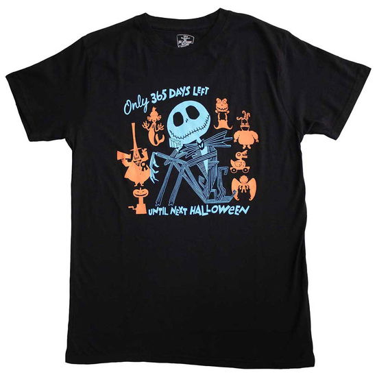 The Nightmare Before Christmas Unisex T-Shirt: 365 Days - Nightmare Before Christmas - The - Gadżety -  - 5056737229158 - 24 stycznia 2024