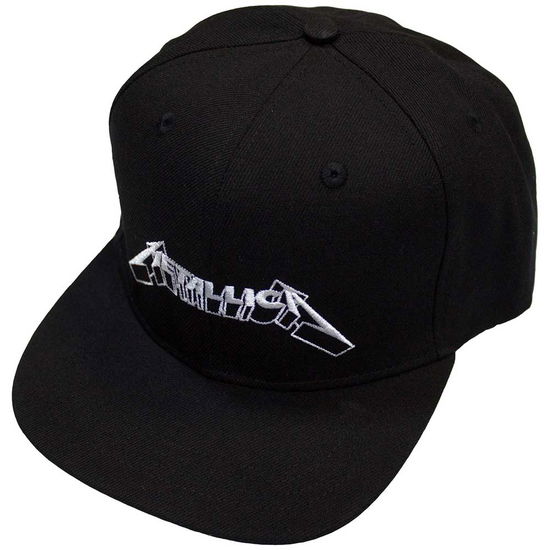 Cover for Metallica · Metallica Unisex Snapback Cap: 3D Logo (Black) (Bekleidung) (2024)