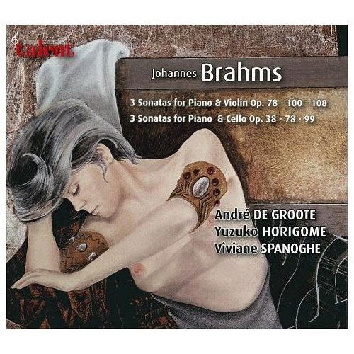 Cover for J. Brahms · Sonates Piano Violin &amp; C (CD) (2011)