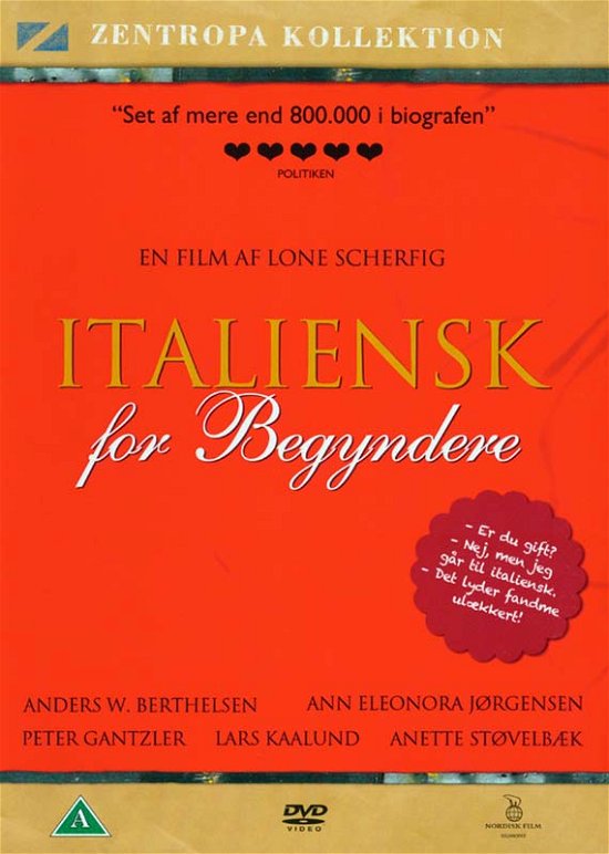 Italiensk for Begyndere - Italiensk For Begyndere - Elokuva -  - 5708758705158 - torstai 6. maaliskuuta 2014