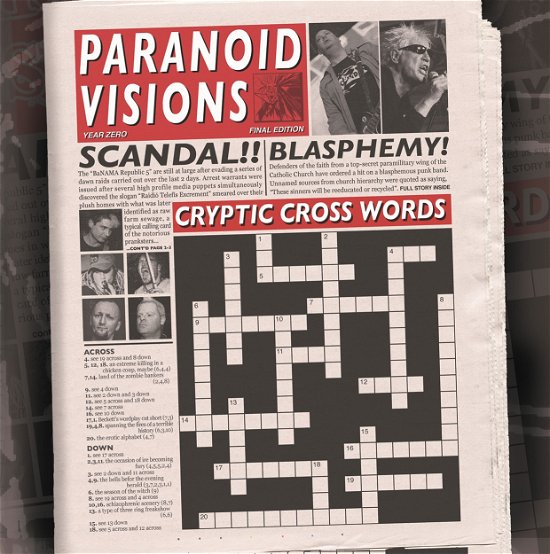 Cover for Paranoid Visions · Cryptic Crosswords (LP/CD) (2015)