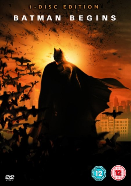 Cover for Batman Begins D059415 · Batman Begins (DVD) (2006)