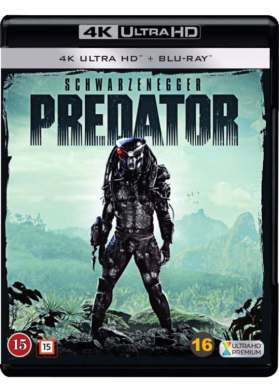 Cover for Arnold Schwarzenegger · Predator (4K UHD + Blu-ray) [4K edition] (2018)