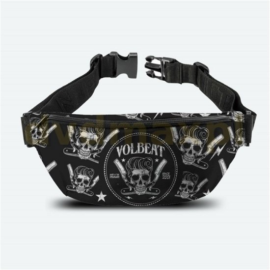 Cover for Volbeat · Volbeat Barber Aop (Bum Bag) (Väska) [Black edition] (2019)