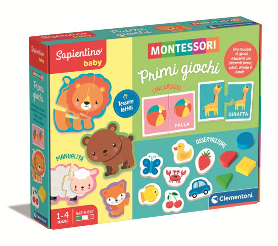 Clementoni: Sapientino Baby Educativo Made In Italy Montessori Baby Asilo Nido -  - Gadżety - Clementoni - 8005125164158 - 