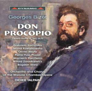 Don Procopio, Opera Buffa In 2 Acts - Georges Bizet - Musik - DYNAMIC - 8007144604158 - 12. Juni 2012