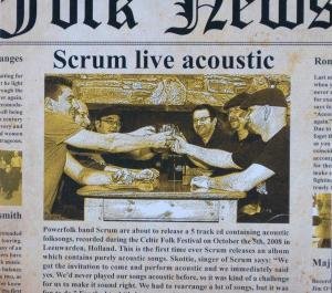Cover for Scrum · Accoustic (CD) (2009)