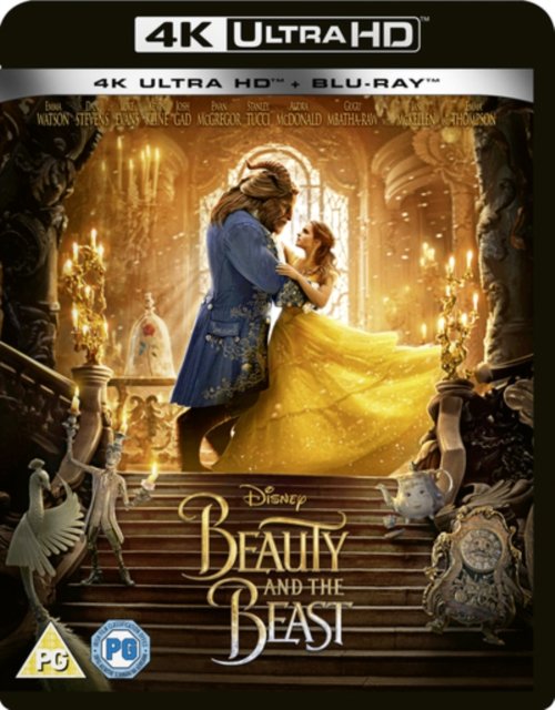 Cover for Beauty &amp; the Beast (Live Actio · Beauty and The Beast (Live Action) (4K UHD Blu-ray) (2020)