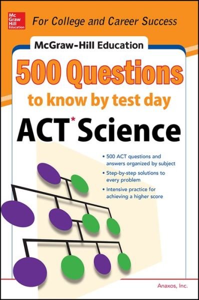 Cover for Anaxos Inc. · 500 ACT Science Questions to Know by Test Day (Paperback Book) (2014)
