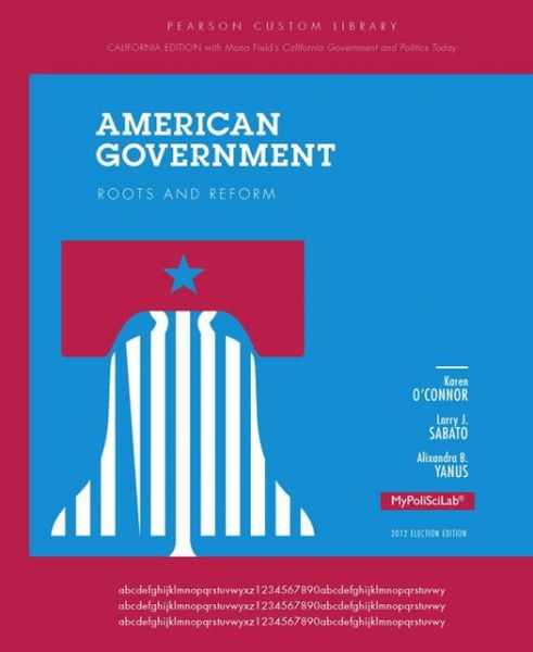 Cover for Karen O'connor · American Government (Paperback Book) [California Ed of 12th Revised edition] (2013)