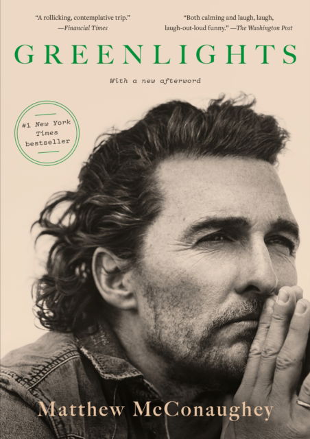 Cover for Matthew McConaughey · Greenlights (Book) (2024)