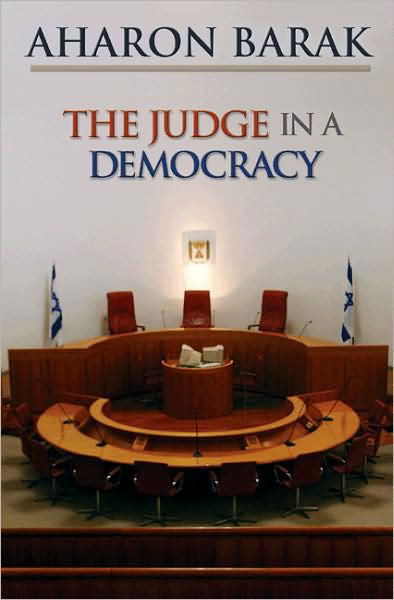 Cover for Aharon Barak · The Judge in a Democracy (Paperback Book) (2008)