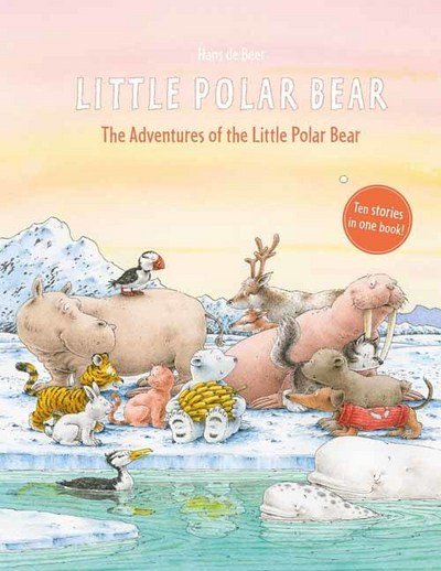 Cover for Hans de Beer · The Adventures of the Little Polar Bear (Hardcover bog) [Bind-Up edition] (2018)