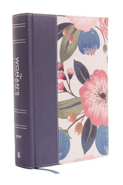 Cover for Thomas Nelson · NIV, The Woman's Study Bible, Cloth over Board, Blue Floral, Full-Color, Red Letter : Receiving God's Truth for Balance, Hope, and Transformation (Innbunden bok) (2018)