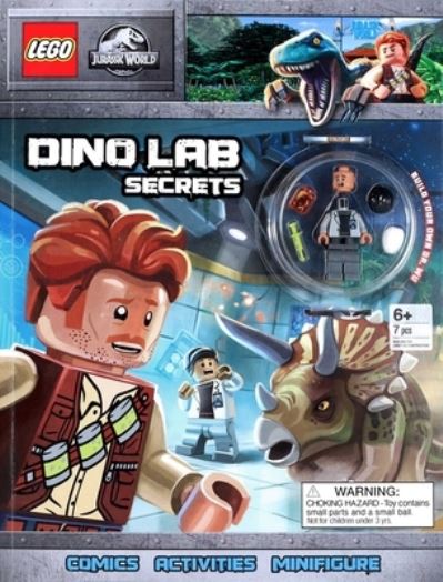 Cover for AMEET Publishing · LEGO Jurassic World Dino Lab Secrets (Paperback Book) (2021)