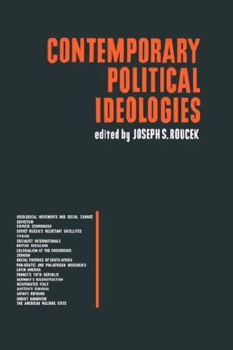 Contemporary Political Ideologies - Joseph S. Roucek - Books - Philosophical Library - 9780806529158 - 1961