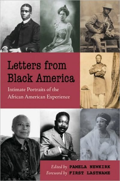 Cover for Pamela Newkirk · Letters from Black America: Intimate Portraits of the African American Experience (Pocketbok) (2011)