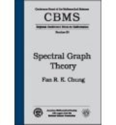 Cover for Fan R.K. Chung · Spectral Graph Theory - CBMS Regional Conference Series in Mathematics (Pocketbok) (1996)