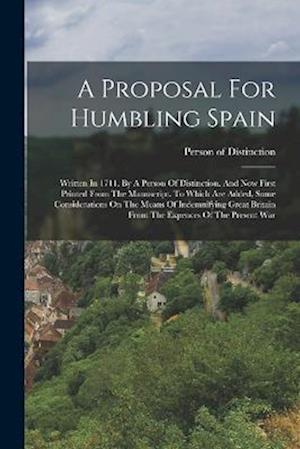 Cover for Person Of Distinction · Proposal for Humbling Spain (Book) (2022)