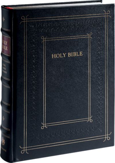 Cover for Cambridge University Press · Cambridge KJV Family Chronicle Bible, Black Calfskin Leather over Boards (Leather Book) (2022)