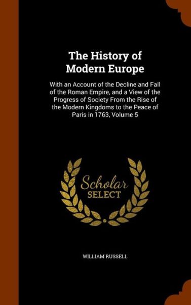 Cover for William Russell · The History of Modern Europe (Hardcover Book) (2015)