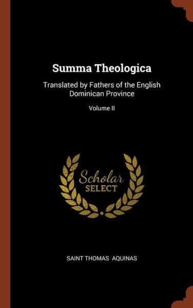 Cover for Saint Thomas Aquinas · Summa Theologica (Hardcover Book) (2017)