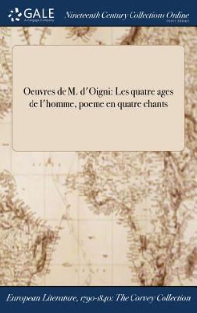 Cover for Doigny Du Ponceau · Oeuvres de M. D'Oigni (Hardcover Book) (2017)