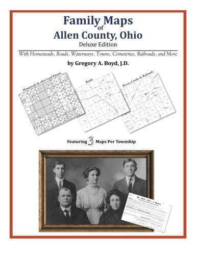 Cover for Gregory A. Boyd J.d. · Family Maps of Allen County, Ohio (Paperback Bog) (2010)
