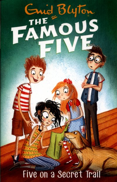 Cover for Enid Blyton · Famous Five: Five On A Secret Trail: Book 15 - Famous Five (Pocketbok) (2017)