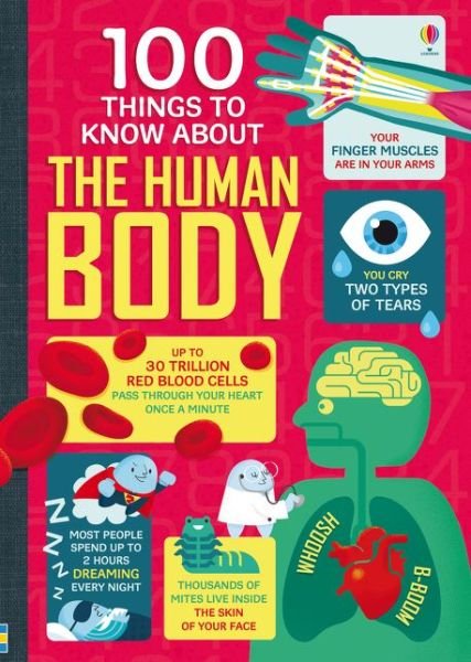 100 Things to Know About the Human Body - 100 THINGS TO KNOW ABOUT - Alex Frith - Books - Usborne Publishing Ltd - 9781474916158 - November 1, 2016