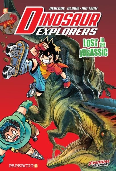 Cover for Redcode · Dinosaur Explorers Vol. 5: Lost in the Jurassic (Hardcover bog) (2019)