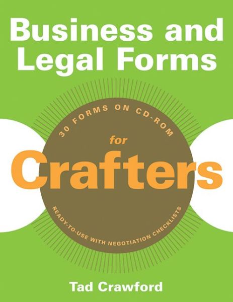 Cover for Tad Crawford · Business and Legal Forms for Crafters - Business and Legal Forms Series (Paperback Book) (2012)