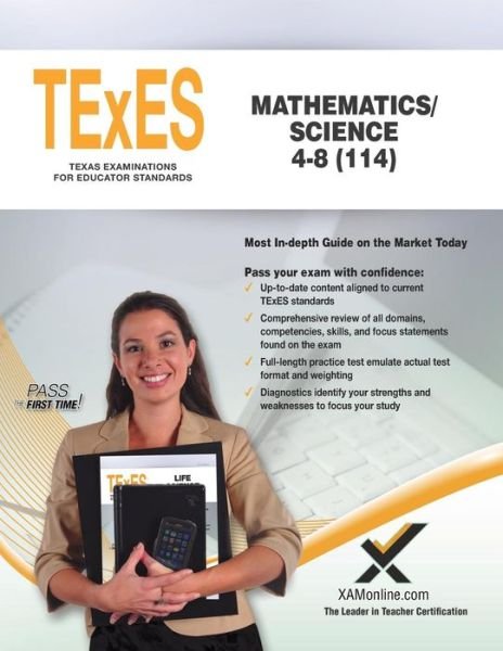 Cover for Sharon A. Wynne · TExES Mathematics / Science 4-8 (Paperback Book) (2018)