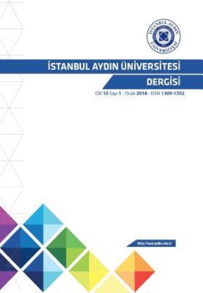 Cover for HÃ¼lya Yengin · ISTANBUL AYDIN UNiVERSITESI DERGISI (Paperback Book) (2018)