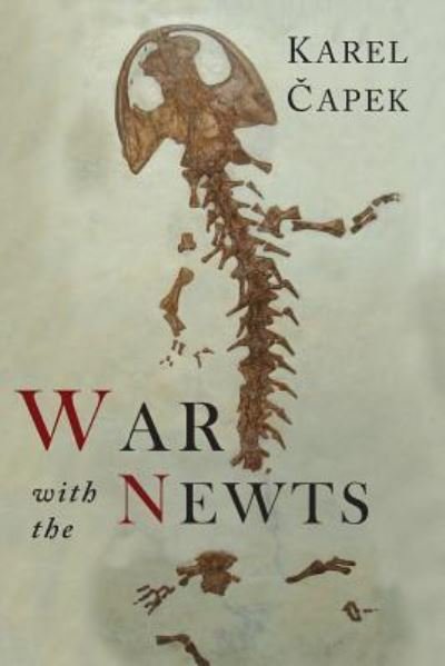 Cover for Karel Capek · War with the Newts (Taschenbuch) (2017)