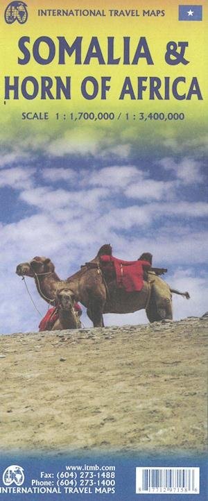 Cover for ITM Publications · Somalia &amp; Horn of Africa, International Travel Map (Bog) (2020)
