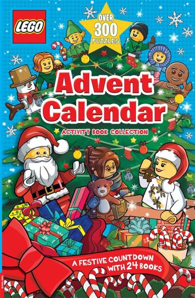 Cover for Buster Books · LEGO (R) Advent Calendar: A Festive Countdown with 24 Activity Books (Hardcover Book) (2021)