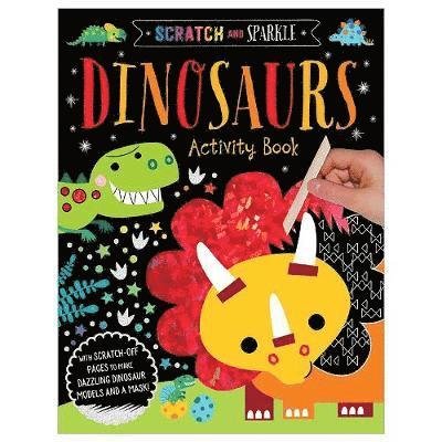 Cover for Scratch and Sparkle - Dinosaurs Activity Book (Paperback Book) (2019)