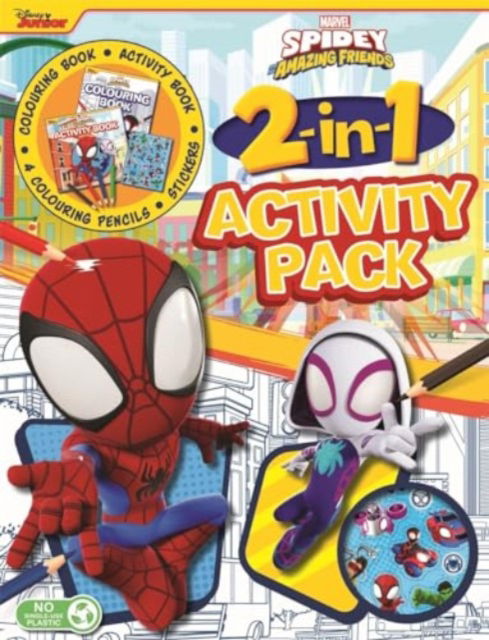 Cover for Autumn Publishing · Marvel Spidey and his Amazing Friends: 2-in-1 Activity Pack (Paperback Book) (2023)