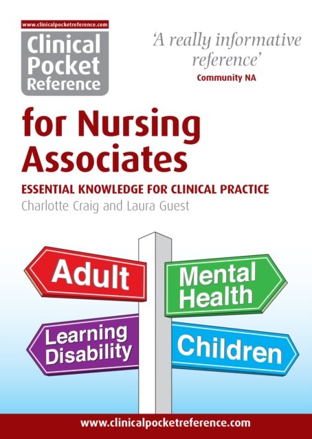 Cover for Charlotte Craig · Clinical Pocket Reference for Nursing Associates: Essential Knowledge for Clinical Practice - Clinical Pocket Reference (Paperback Book) (2023)